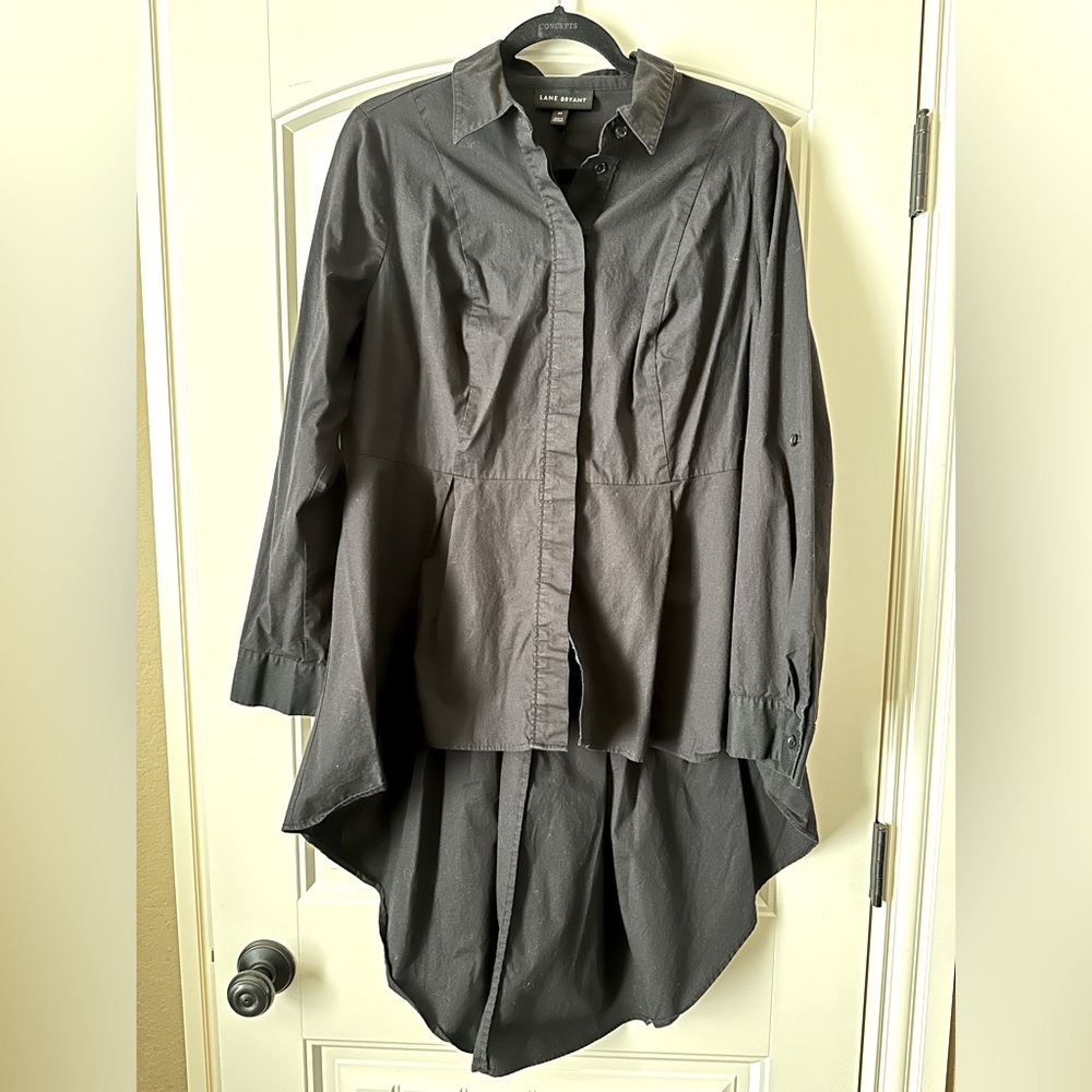 14 Lane Bryant HiLo Peplum Shirt